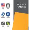 image:imageDexas NSF Certified Polysafe Cutting Board with Handle and Juice Well 12 x 18 inches Reversible Kitchen Cutting Board BlueYellow