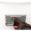 image:imageDexas Snack amp Distract Licking Mat with Catch Tray for Dogs and Cats95x 55 Pro Blue Sticks to Most Slick or Smooth Surfaces Eases Anxiety Prevents Boredom Entertains and DistractsLight Gray