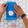 image:imageDexas Snack amp Distract Licking Mat with Catch Tray for Dogs and Cats95x 55 Pro Blue Sticks to Most Slick or Smooth Surfaces Eases Anxiety Prevents Boredom Entertains and DistractsPro Blue