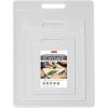 image:imageDexas 3Pack NSF Certified Polysafe Cutting Boards with Handle 625 x 85 85 x 11 11 x 145 Inches Reversible Kitchen Cutting Board White