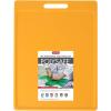 image:imageDexas NSF Certified Polysafe Cutting Board with Handle and Juice Well 12 x 18 inches Reversible Kitchen Cutting Board BlueYellow
