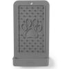 image:imageDexas Snack amp Distract Licking Mat with Catch Tray for Dogs and Cats95x 55 Pro Blue Sticks to Most Slick or Smooth Surfaces Eases Anxiety Prevents Boredom Entertains and DistractsLight Gray