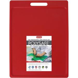 image:imageDexas NSF Certified Polysafe Cutting Board with Handle and Juice Well 12 x 18 inches Reversible Kitchen Cutting Board BlueRed