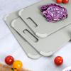 image:imageDexas Fresh Prep 3Pack NonSlip Cutting Board Set  Dishwasher Safe Plastic Boards with Silicone Grip Corners amp Handle Sage 1417 x 1063 126 x 906 1102 x 748Sage