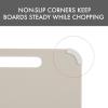 image:imageDexas Fresh Prep 3Pack NonSlip Cutting Board Set  Dishwasher Safe Plastic Boards with Silicone Grip Corners amp Handle Sage 1417 x 1063 126 x 906 1102 x 748Cream
