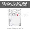 image:imageDexas Fresh Prep 3Pack NonSlip Recycled Poly Cutting Boards  13x17 11x 14 9x12
