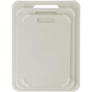 image:imageDexas Fresh Prep 3Pack NonSlip Cutting Board Set  Dishwasher Safe Plastic Boards with Silicone Grip Corners amp Handle Sage 1417 x 1063 126 x 906 1102 x 748Cream
