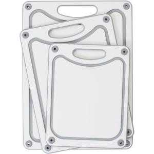 image:imageDexas Fresh Prep 3Pack NonSlip Recycled Poly Cutting Boards  13x17 11x 14 9x12