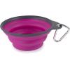 image:imageDexas Popware for Pets Collapsible Travel Cup Large GrayBlueFuchsia