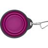 image:imageDexas Popware for Pets Collapsible Travel Cup Large GrayBlueFuchsia