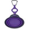 image:imageDexas Popware for Pets Collapsible Travel Cup Large GrayBlueGrayPurple