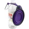 image:imageDexas Popware for Pets Collapsible Travel Cup Large GrayBlueGrayPurple