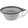 image:imageDexas Popware for Pets Collapsible Travel Cup Large GrayBlueLight Gray