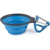 image:imageDexas Popware for Pets Collapsible Travel Cup Large GrayBluePro Blue