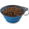 image:imageDexas Popware for Pets Collapsible Travel Cup Large GrayBluePro Blue
