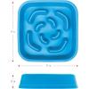 image:imageDexas Seek and Snack Slow Feeder Maze with Non Slip Feet 6 Cup Capacity Blue PW3062194Blue