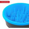 image:imageDexas Seek and Snack Slow Feeder Maze with Non Slip Feet 6 Cup Capacity Blue PW3062194Blue