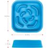 image:imageDexas Seek and Snack Slow Feeder Maze with Non Slip Feet 6 Cup Capacity Blue PW3062194Blue