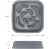 image:imageDexas Seek and Snack Slow Feeder Maze with Non Slip Feet 6 Cup Capacity Blue PW3062194Gray