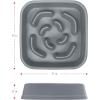image:imageDexas Seek and Snack Slow Feeder Maze with Non Slip Feet 6 Cup Capacity Blue PW3062194Gray