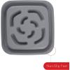 image:imageDexas Seek and Snack Slow Feeder Maze with Non Slip Feet 6 Cup Capacity Blue PW3062194Gray