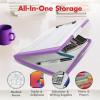image:imageDexas Slimcase 2 Plastic Clipboard with Storage and Side Opening Natural Glitter Pink Binding Office Supplies Clipboards to Organize A4 Holder Nursing ClipboardsPurple Glitter