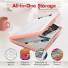 image:imageDexas Slimcase 2 Plastic Clipboard with Storage and Side Opening Natural Glitter Pink Binding Office Supplies Clipboards to Organize A4 Holder Nursing ClipboardsBlush Pink With Rose Gold Clip
