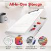image:imageDexas Slimcase 2 Plastic Clipboard with Storage and Side Opening Natural Glitter Pink Binding Office Supplies Clipboards to Organize A4 Holder Nursing ClipboardsJelli Granite