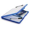 image:imageDexas Slimcase 2 Plastic Clipboard with Storage and Side Opening Natural Glitter Pink Binding Office Supplies Clipboards to Organize A4 Holder Nursing ClipboardsRoyal Blue