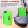 image:imageDexas Slimcase 2 Plastic Clipboard with Storage and Side Opening Natural Glitter Pink Binding Office Supplies Clipboards to Organize A4 Holder Nursing ClipboardsNeon Green