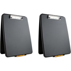 image:imageDexas 1517912PK Slimcase Storage Clipboard Set of Two Black 2 PieceBlack Set of Two