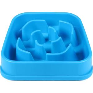 image:imageDexas Seek and Snack Slow Feeder Maze with Non Slip Feet 6 Cup Capacity Blue PW3062194Blue