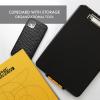 image:imageDexas 151750 Slimcase Storage Clipboard Midnight Granite 135 x 95Black