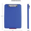 image:imageDexas 151750 Slimcase Storage Clipboard Midnight Granite 135 x 95Blue