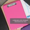 image:imageDexas 151750 Slimcase Storage Clipboard Midnight Granite 135 x 95Pink