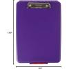 image:imageDexas 151750 Slimcase Storage Clipboard Midnight Granite 135 x 95Purple