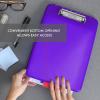image:imageDexas 151750 Slimcase Storage Clipboard Midnight Granite 135 x 95Purple