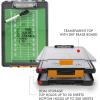 image:imageDexas Clearview Clipcase Dry Erase clipboard 1375 x 95 Inch Orange See papers clearly outdoors stay organized and dry Ideal for coaching teaching homeschooling art trades and medical prosOrange