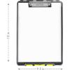 image:imageDexas Clearview Clipcase Dry Erase clipboard 1375 x 95 Inch Orange See papers clearly outdoors stay organized and dry Ideal for coaching teaching homeschooling art trades and medical prosYellow