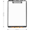 image:imageDexas Clearview Clipcase Dry Erase clipboard 1375 x 95 Inch Orange See papers clearly outdoors stay organized and dry Ideal for coaching teaching homeschooling art trades and medical prosOrange