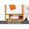 image:imageDexas Clipcase Storage Clipboard wHandleOrange