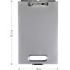 image:imageDexas Clipcase Storage Clipboard wHandlePearlized Silver