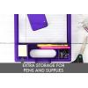 image:imageDexas Clipcase Storage Clipboard with Handle Set of Two PurplePurple