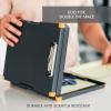 image:imageDexas Duo Clipcase Double Sided Clipboard Design Portable Clipboards 13x10 GrayGreen Combine Style and Functionality Office Supplies for Nursing School Work Trades Home OfficeGrayOrange
