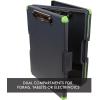 image:imageDexas Duo Clipcase Double Sided Clipboard Design Portable Clipboards 13x10 GrayGreen Combine Style and Functionality Office Supplies for Nursing School Work Trades Home OfficeGrayGreen