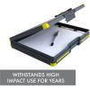image:imageDexas Duo Clipcase Double Sided Clipboard Design Portable Clipboards 13x10 GrayGreen Combine Style and Functionality Office Supplies for Nursing School Work Trades Home OfficeYellow