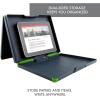 image:imageDexas Duo Clipcase Double Sided Clipboard Design Portable Clipboards 13x10 GrayGreen Combine Style and Functionality Office Supplies for Nursing School Work Trades Home OfficeGrayGreen