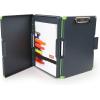 image:imageDexas Duo Clipcase Double Sided Clipboard Design Portable Clipboards 13x10 GrayGreen Combine Style and Functionality Office Supplies for Nursing School Work Trades Home OfficeGrayGreen