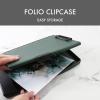 image:imageDexas Folio Clipcase Professional Storage Clipboard with Pen Storage Compartment 975 x 1475 A4 Sandstone Ideal for Teachers Nurses Coaches Students Trades HomeschoolingForest