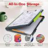 image:imageDexas Legal Size XL Slimcase 2 Storage Clipboard Gray with Green Clip 155 x 105Gray With Green Clip